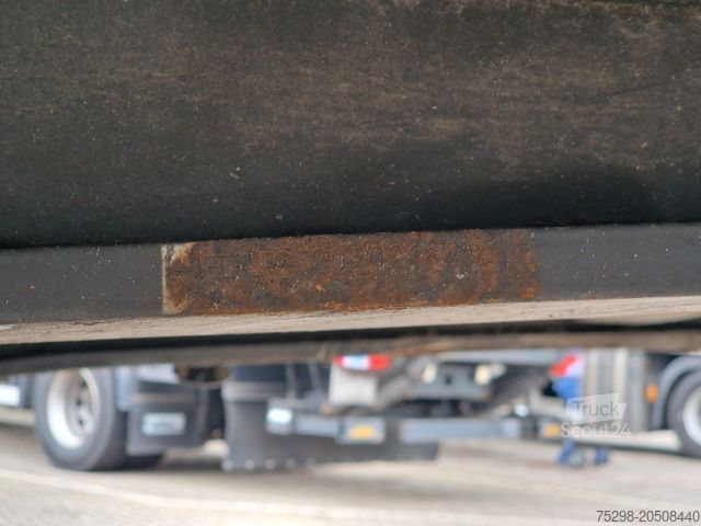 Open semitrailer with tarp FLIEGL SZS320 / Hubdach / EDSCHA / Mega