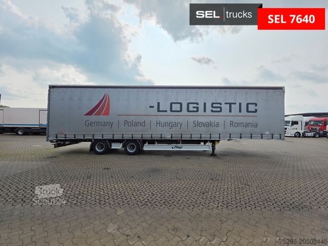 Semirremolque abierto con toldo FLIEGL SZS320 / Hubdach / 6.500 kg / Mega