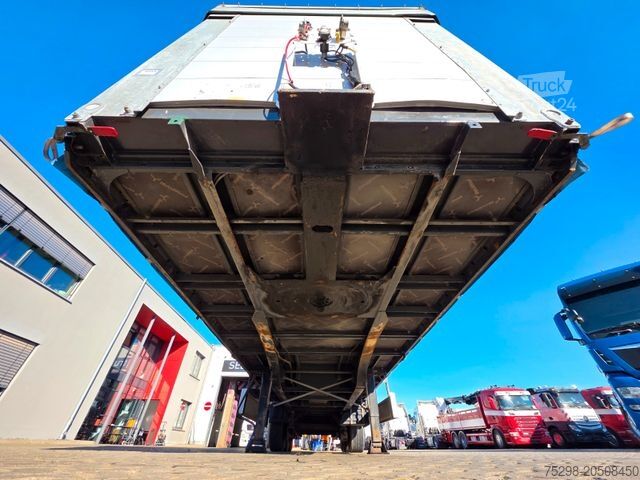 Brandalı açık yarı römork FLIEGL SDS01 / Coilmulde / EDSCHA