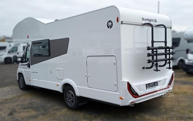 Alkoven karavan SUNLIGHT A 70 180 PS,Autom.,4,4t Maxi,Mj.26