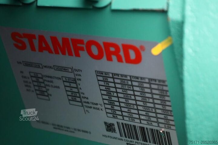 Agrégat Cummins C220D5EQ Declaration of Conformity, Diesel, 220kVA