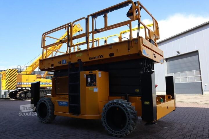 Elevador de tijera Haulotte HS18EPRO Unused, Valid Inspection, Full Electric 4