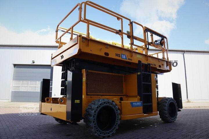 Elevador de tijera Haulotte HS18EPRO Unused, Valid Inspection, Full Electric 4
