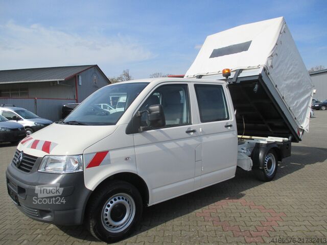 Panelová dodávka Volkswagen T5 DoKA Pritsche-Kipper 1,9 TDI Klima