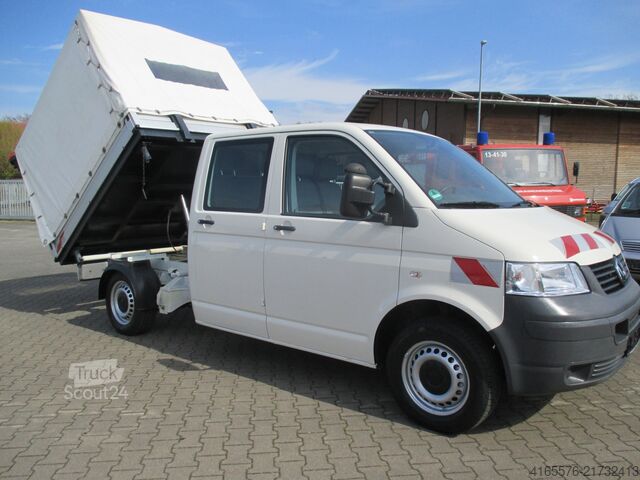 Panelová dodávka Volkswagen T5 DoKA Pritsche-Kipper 1,9 TDI Klima