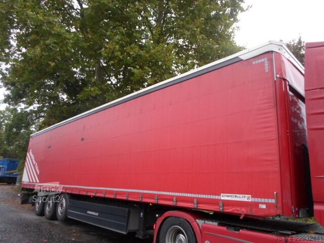 Åpen semitrailer med presenning SCHWARZMÜLLER Curtains/Getränke /Tautliner
