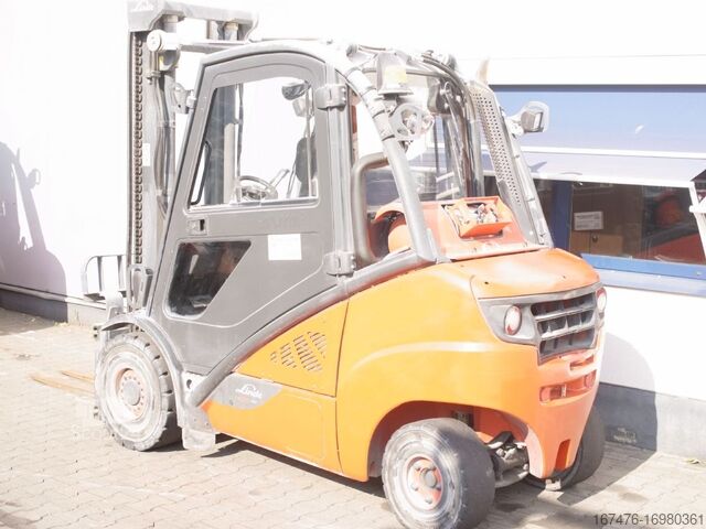 Фронтальный погрузчик-вилочный Linde H 35T