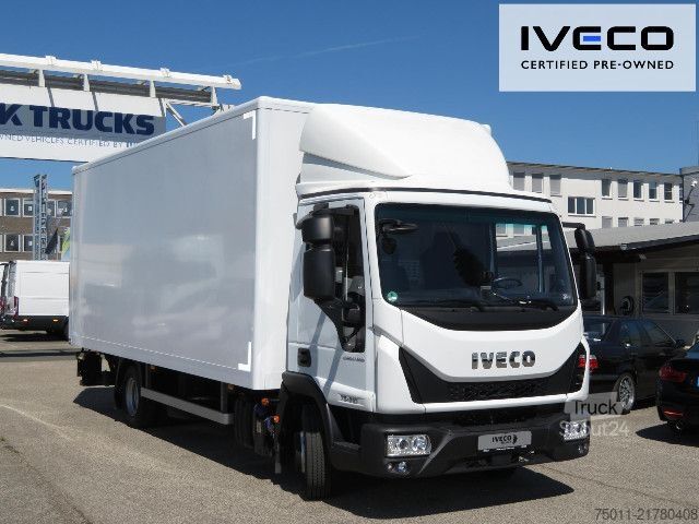 Dobozos furgon IVECO EuroCargo ML75E21/P Koffer/LBW Klima, Xenon