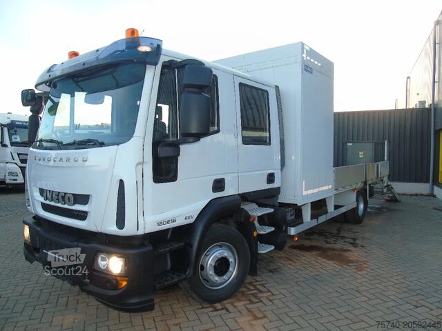 Autotransporter Iveco Eurocargo 120E18 + MANUAL + EURO 5