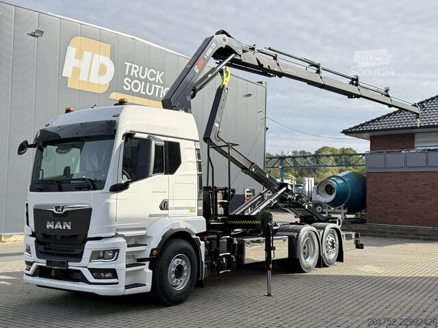 MAN TGS 26.520 TGS 26.520 LL 6x2 Hiab 228-4 kran MultiLif 20s56 MAN TGS 26.520 TGS 26.520 LL 6x2 Hiab 228-4 Kran Mu...