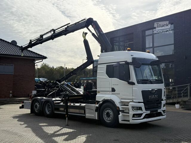 MAN TGS 26.520 TGS 26.520 LL 6x2 Hiab 228-4 kran MultiLif 20s56 MAN TGS 26.520 TGS 26.520 LL 6x2 Hiab 228-4 Kran Mu...