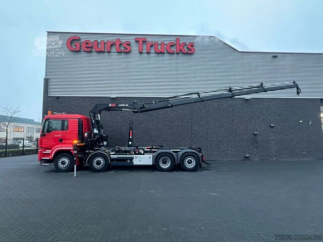 Kanca kol sistemi MAN TGS 35.500 8X4H-6 MET MULTILIFT ULT T 21 S51 HA...