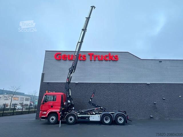 System med krogarm MAN TGS 35.500 8X4H-6 MET MULTILIFT ULT T 21 S51 HA...