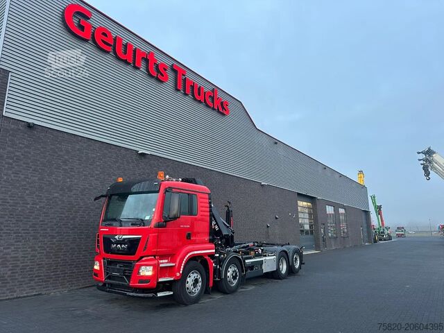 System med krogarm MAN TGS 35.500 8X4H-6 MET MULTILIFT ULT T 21 S51 HA...