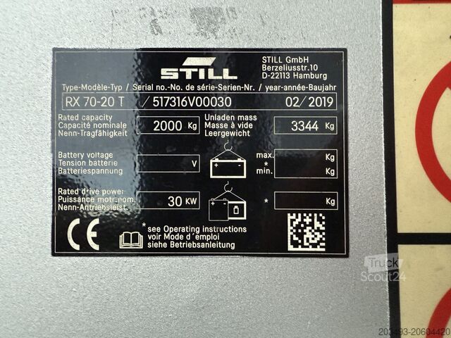 Gabelstapler STILL RX70-20T
