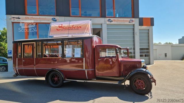 Minibuss  Berna Adler mit Frech Hoch Sissach Aufbau Cabrio