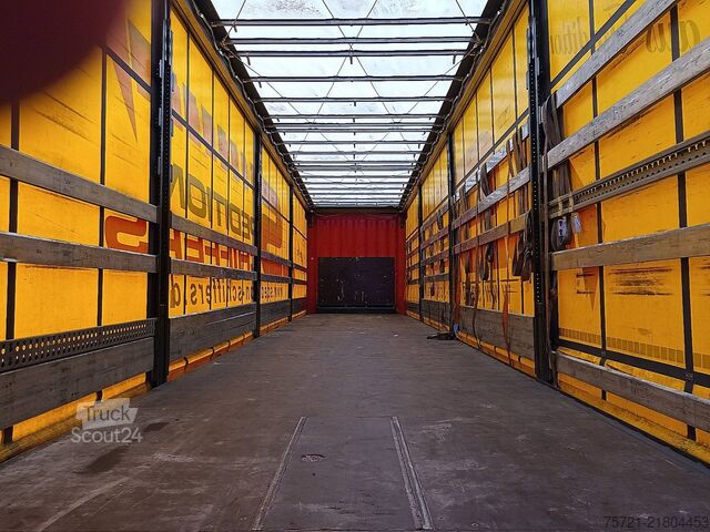 Przesuwne plandeki KRONE SD 2X LIFT AXLE EXTEND.