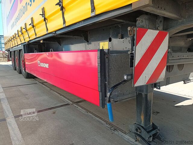 Przesuwne plandeki KRONE SD 2X LIFT AXLE EXTEND.