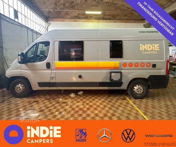 τροχόσπιτο αυτοκινούμενο Fiat Ducato Weinsberg Carabus 600 K | 2023 | EURO6 | Professioneller Verkäufer