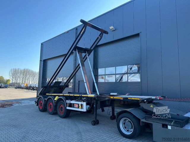 Konténerszállítás Van Hool 20FT Tipping-chassis (66 degrees, 380V operated...