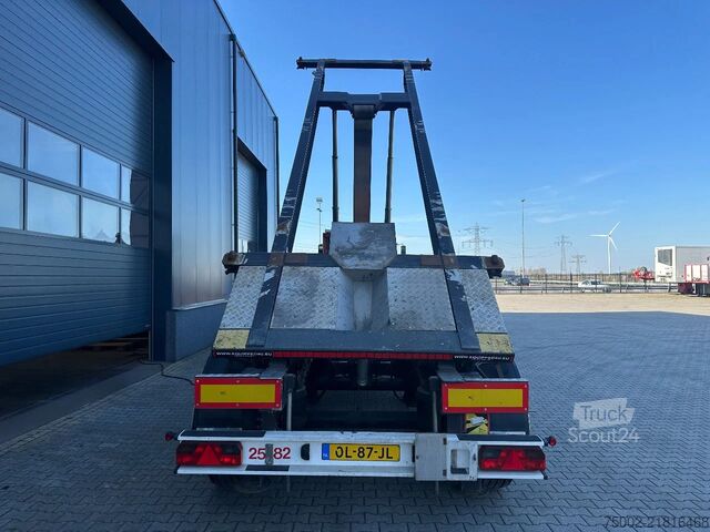 Konténerszállítás Van Hool 20FT Tipping-chassis (66 degrees, 380V operated...