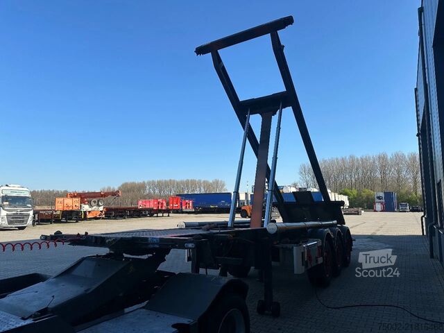 Konténerszállítás Van Hool 20FT Tipping-chassis (66 degrees, 380V operated...