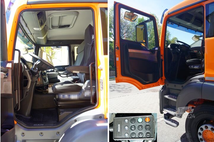 Kamion za odvoz smeća MANTGS 26.320 BL 6x2-2/MUT FAUN Variopress/ZOELLER