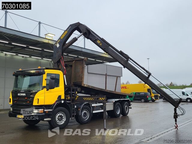 Kabelsystem Scania P380 8X2 Palfinger PK32080 Crane Kran cable sys...