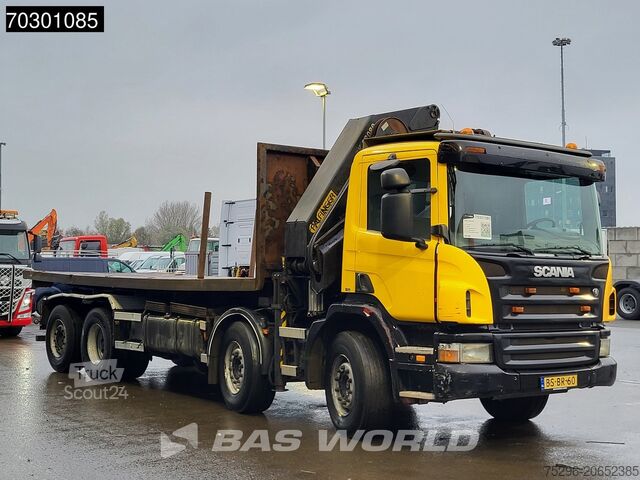 Kabelsystem Scania P380 8X2 Palfinger PK32080 Crane Kran cable sys...