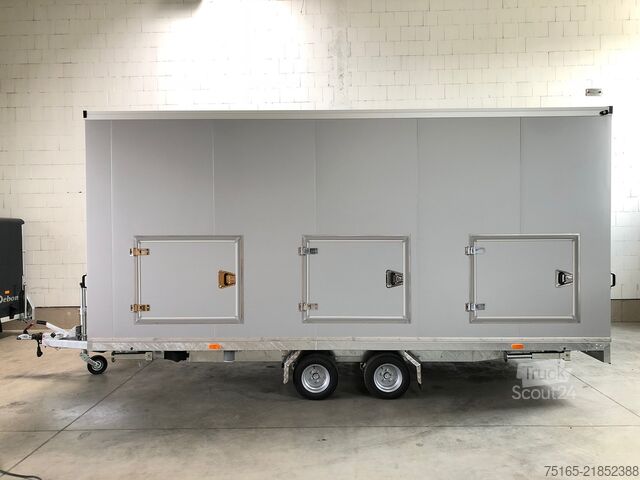 Toilettenwagen Rosemeier VE 3 Damen, 1 Herren, 3 Urinale Toilettenanhänger