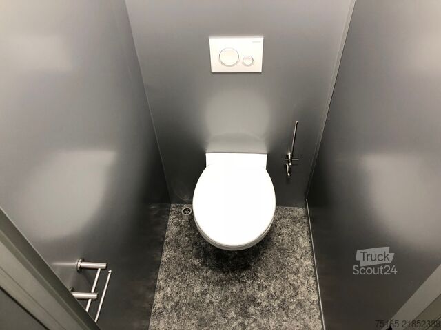 Toilettenwagen Rosemeier VE 3 Damen, 1 Herren, 3 Urinale Toilettenanhänger