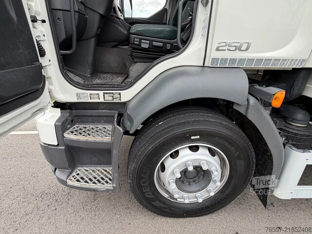 انزلاق القماش المشمع Volvo FL FL250.18 Schuifzeil Bakwagen met Laadklep