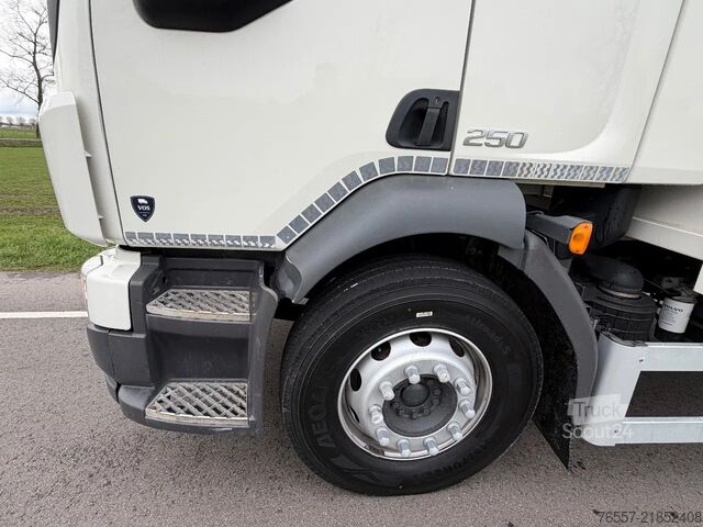 انزلاق القماش المشمع Volvo FL FL250.18 Schuifzeil Bakwagen met Laadklep