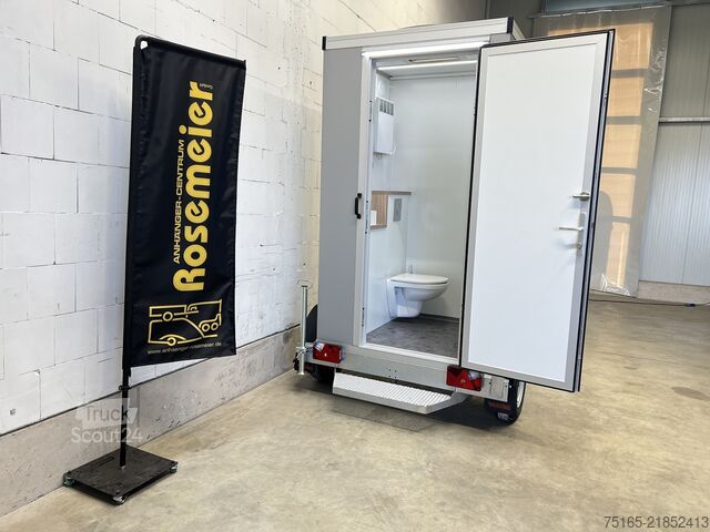 Toilettenwagen Rosemeier VE Event-WC MINI Toilettenanhänger