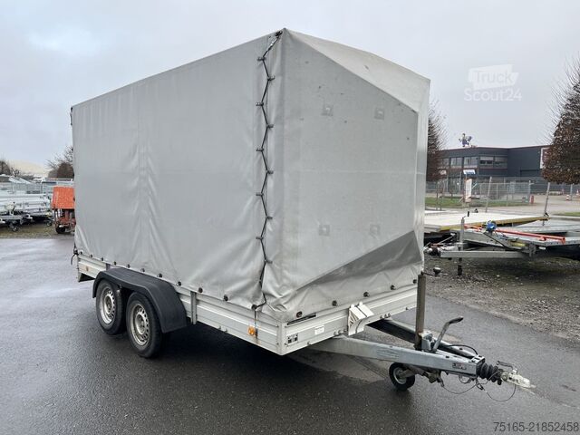 Kassehenger Böckmann ALT 4018/27 Plane Kastenanhänger gebremst