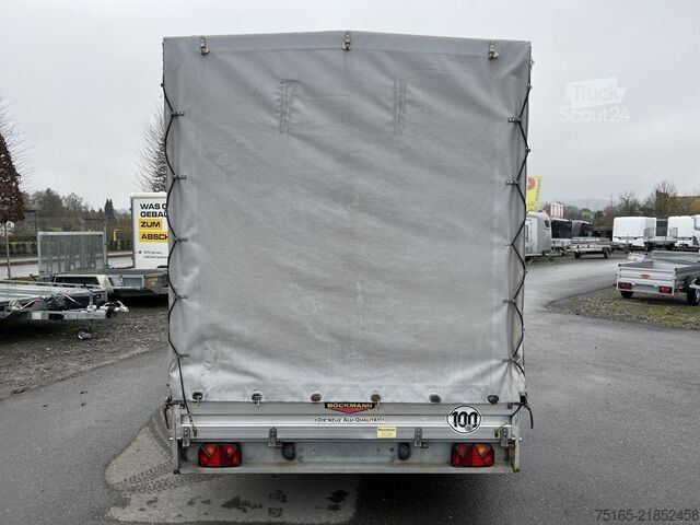 Kassehenger Böckmann ALT 4018/27 Plane Kastenanhänger gebremst