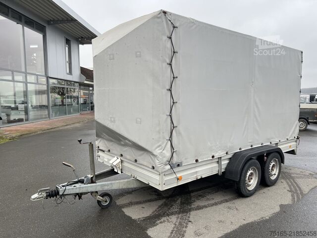 Kassehenger Böckmann ALT 4018/27 Plane Kastenanhänger gebremst