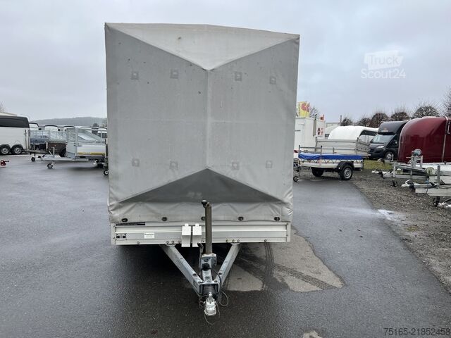 Kassehenger Böckmann ALT 4018/27 Plane Kastenanhänger gebremst