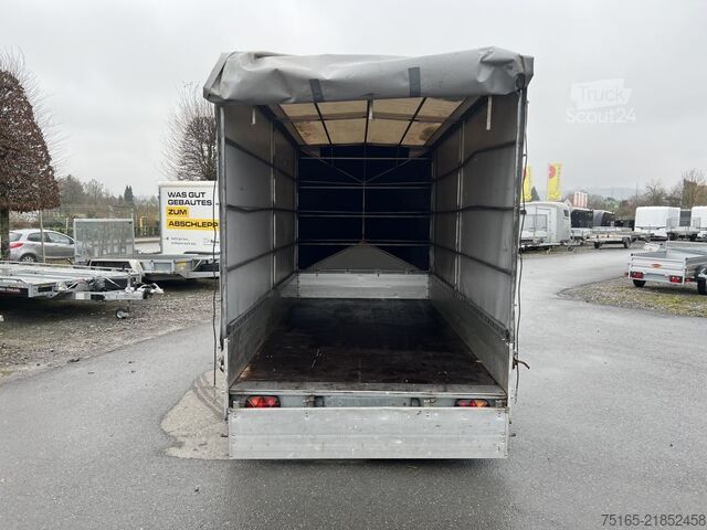 Kassehenger Böckmann ALT 4018/27 Plane Kastenanhänger gebremst