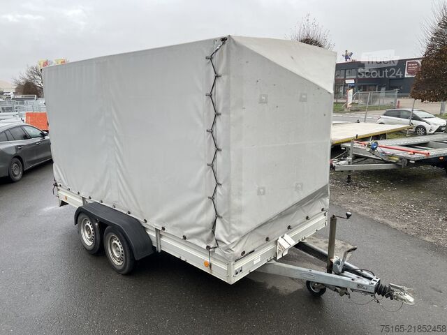 Kassehenger Böckmann ALT 4018/27 Plane Kastenanhänger gebremst