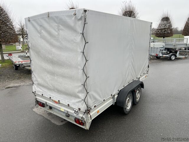 Kassehenger Böckmann ALT 4018/27 Plane Kastenanhänger gebremst
