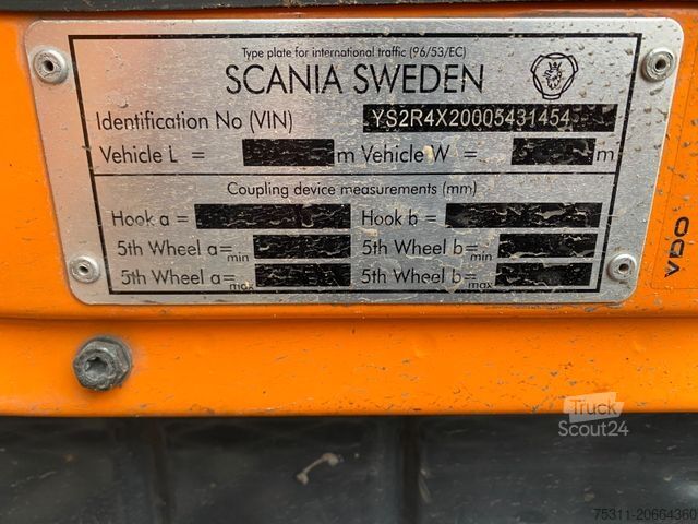 Стандартний тягач SCANIA R 410| CR 19 H Kabine*Hydraulik*Navi*Retarder*AC