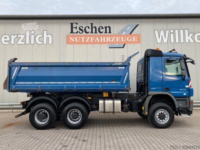 Tresidig tippbil MERCEDES-BENZ 3346 Actros MP3 6x6|MEILLER/Bordmatik*Telligent