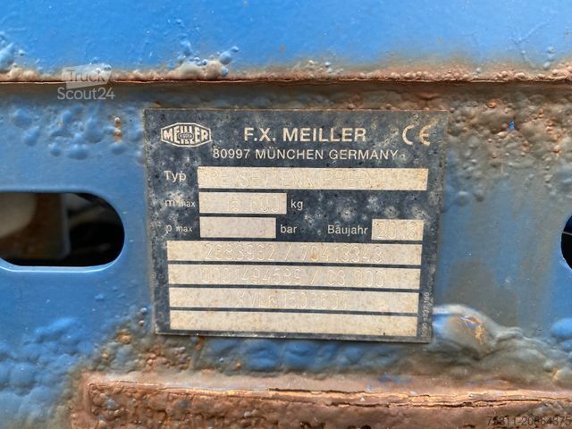 Tresidig tippbil MERCEDES-BENZ 3346 Actros MP3 6x6|MEILLER/Bordmatik*Telligent