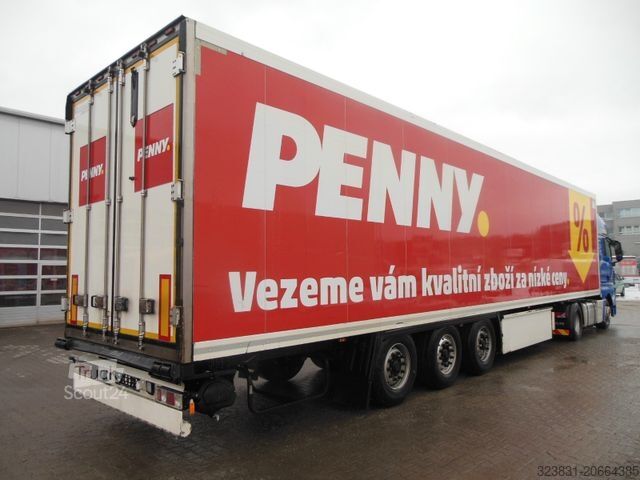 Frigorifik yarı römork KRONE SD, COOL LINER, DOPPELSTOCK, CARRIER VECTOR 1350