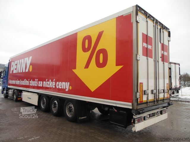 Frigorifik yarı römork KRONE SD, COOL LINER, DOPPELSTOCK, CARRIER VECTOR 1350