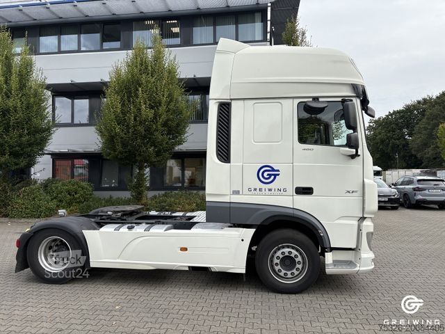 Standartinis vilkikas DAF XF 480 FT SSC, Abbiegeassistent, Hydraulik