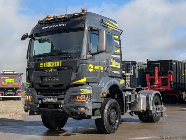 Стандартний тягач MAN TGS 22.480 BL SA 4X4 Voll- Allrad, LoF, MIETEN?
