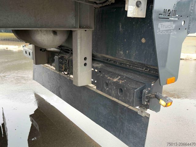 Puspiekabe ar staigājošo grīdu H&W AGRAR 70 cbm, Zwangslenkung, MIETEN?