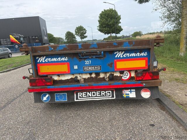 Transport av containere Renders ROC 12.18 C20 20 FT Chassis / BPW Axles / Discb...